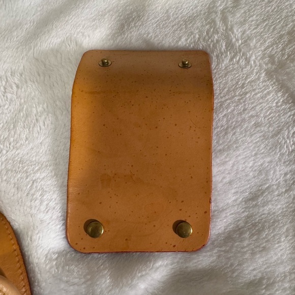 Dooney & Bourke Canvas and Leather Cabriolet Weekender bag - tan and dark green - Picture 5 of 15